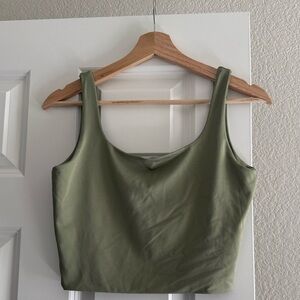 Olive Green Tank Top